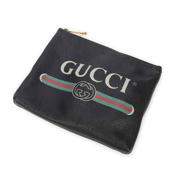 Gucci Small Logo Portfolio Clutch - Picture 1 of 6